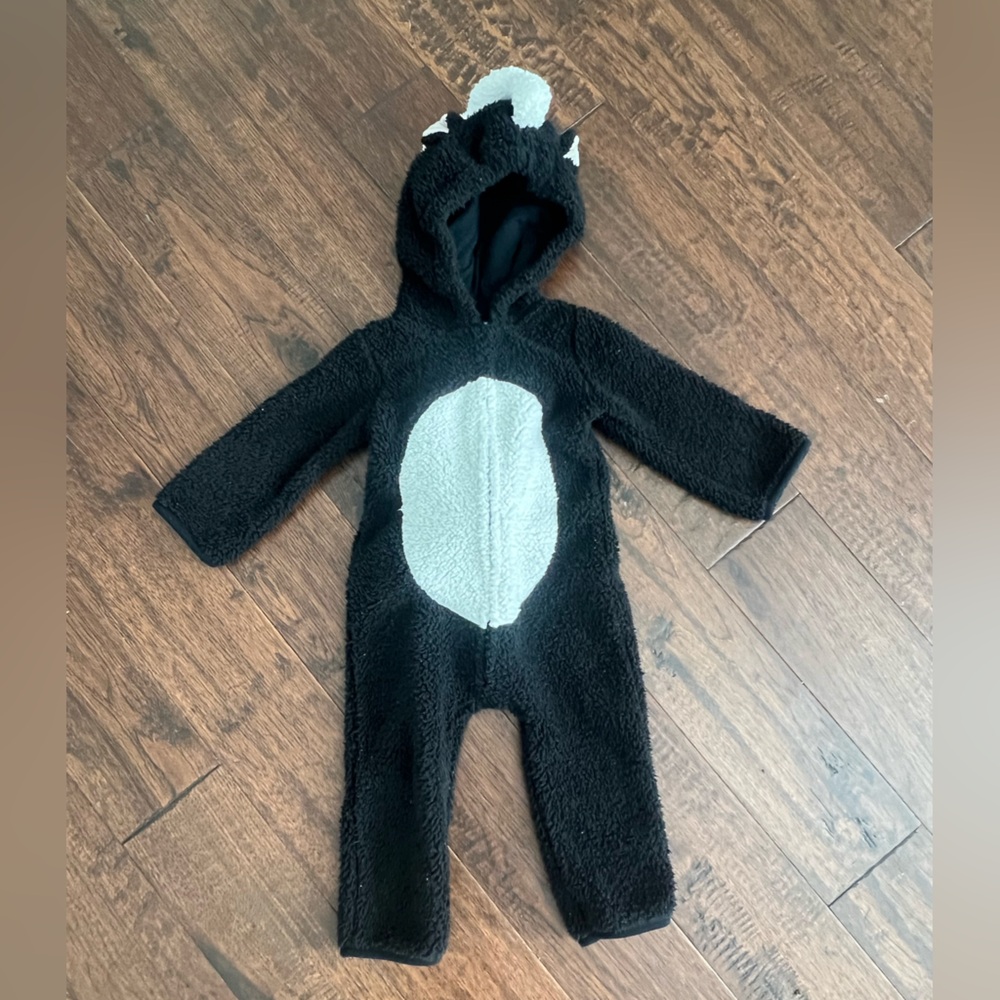 Carter's Cozy skunk Halloween costume 18M